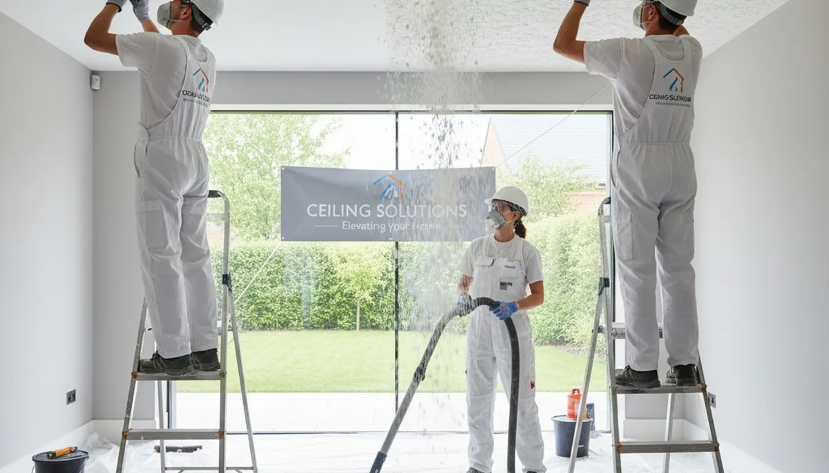 Professional popcorn ceiling removal by expert house painters in Jacksonville, FL